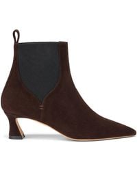 Malone Souliers - Suede Carolyn Ankle Boots 45 - Lyst