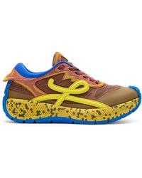 Loewe - Leather Pogo Sneakers - Lyst