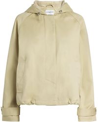 Claudie Pierlot - Cotton Hooded Parka - Lyst