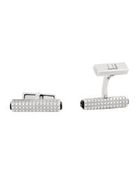 dunhill - And Onyx Hobnail Ingot Cufflinks - Lyst