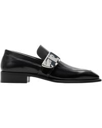 Burberry - 'shield' Loafers, - Lyst