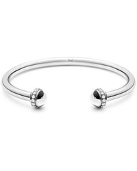 Piaget - White Gold And Diamond Possession Open Bangle - Lyst
