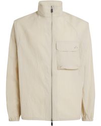 J.Lindeberg - Gian Crinkle Zip Overshirt - Lyst