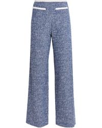 Maje - Bouclé Tweed Trousers - Lyst