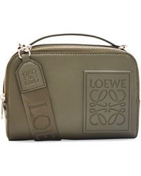 Loewe - Mini Leather Camera Cross-body Bag - Lyst