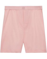 Loewe - Wool-Blend Elasticated Shorts - Lyst