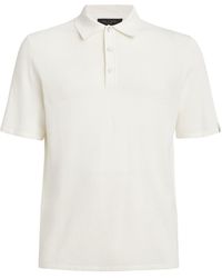 Rag & Bone - Mesh Harvey Polo Shirt - Lyst