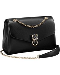 Cartier - Leather Panthère De Shoulder Bag - Lyst