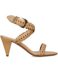 Zimmermann - Calf Leather Helix Sandals 75 - Lyst