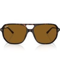 Ray-Ban - Tortoiseshell Bill One Square Sunglasses - Lyst