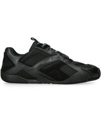 Versace - Suede Low-Top Sneakers - Lyst