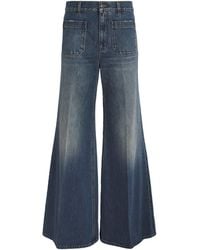 ME+EM - Super Flare Mid-Rise Wide-Leg Jeans - Lyst