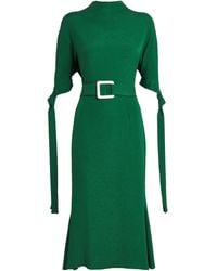 Edeline Lee - Bubble Jacquard Pedernal Midi Dress - Lyst