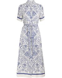 Jonathan Simkhai - Linen-Blend Audria Shirt Dress - Lyst
