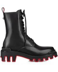 Christian Louboutin - Trott Dune Alta Leather Ankle Boots - Lyst