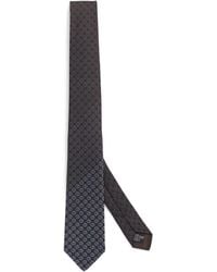 Giorgio Armani - Silk Jacquard Monogram Tie - Lyst