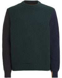 Barbour - X Paul Smith Wool Tyne Sweater - Lyst