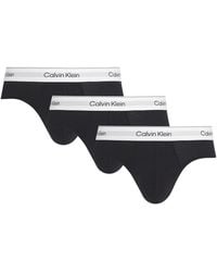 Calvin Klein - Cotton Stretch Icon Hip Briefs - Lyst