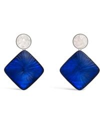 Alaïa - Crystal Pendant Earrings - Lyst