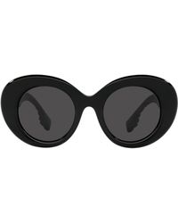 Burberry - Be4370u Margot Round-frame Acetate Sunglasses - Lyst