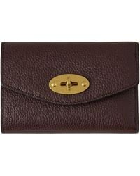 Mulberry - Leather Darley Folded Wallet - Lyst