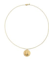 Monica Vinader - Vermeil Zodiac Cancer Necklace - Lyst