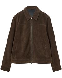 AllSaints - Rhone Leather Jacket - Lyst