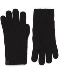 Brioni - Cashmere Leather-Detail Gloves - Lyst