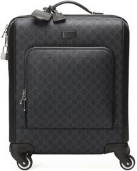Gucci GG Supreme Suitcase - Black