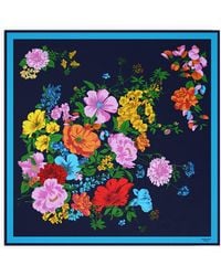 Weekend by Maxmara - Silk Floral Print Scarf - Lyst