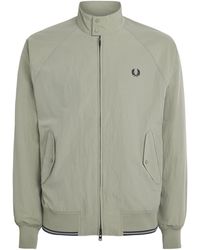 Fred Perry - Crinkle Harrington Jacket - Lyst