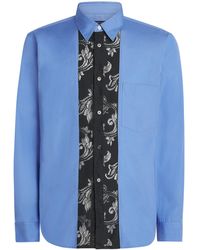 Comme des Garçons - Cotton Lace-Detail Shirt - Lyst