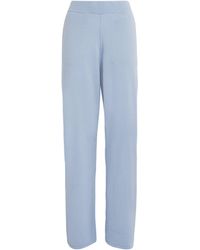 Harrods - Cashmere Wide-Leg Sweatpants - Lyst