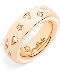 Pomellato - Rose Gold And Diamond Iconica Ring - Lyst