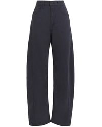 Mother - The Half-Pipe Wide-Leg Jeans - Lyst