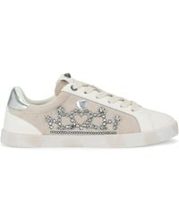 Kurt Geiger - Leather Britton Crown Sneakers - Lyst
