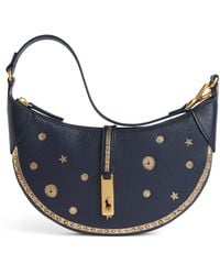 Polo Ralph Lauren - Mini Leather Embellished Polo Id Shoulder Bag - Lyst