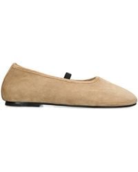 Dear Frances - Suede Balla Ballet Flats - Lyst