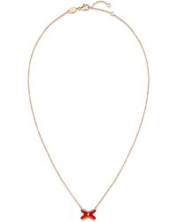 Chaumet - Carnelian And Diamond Jeux De Liens Pendant Necklace - Lyst