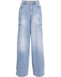 Zimmermann - Appliqué Alchemy Flared Jeans - Lyst