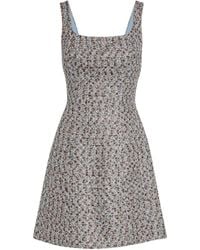 Veronica Beard - Tweed Delphine Mini Dress - Lyst