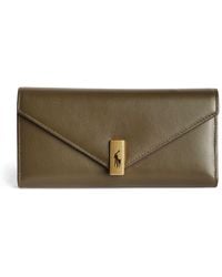 Polo Ralph Lauren - Small Leather Polo Id Wallet - Lyst