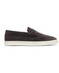 Brunello Cucinelli - Suede Hybrid Loafers - Lyst