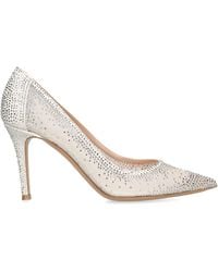 Gianvito Rossi - Embellished Rania Pumps 85 - Lyst