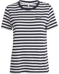 Barbour - Cotton Stripe Ferryside T-Shirt - Lyst