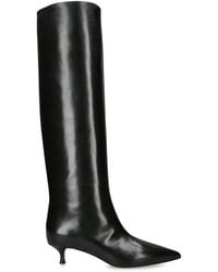 Le Monde Beryl - Leather Babouche Knee-High Boots 35 - Lyst