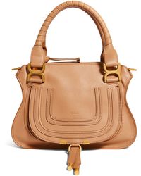 Chloé - Small Leather Marcie Top-handle Bag - Lyst