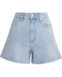 PAIGE - Dani High-Rise Denim Shorts - Lyst