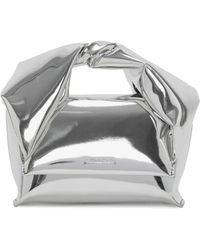 JW Anderson - Small Metallic Twister Top-handle Bag - Lyst