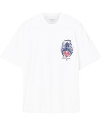 AllSaints - Organic Cotton Scimitar T-Shirt - Lyst